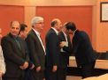 دیدارنوروزی رییس دانشگاه صنعتی شاهرود باکارکنان واعضای هیات علمی 